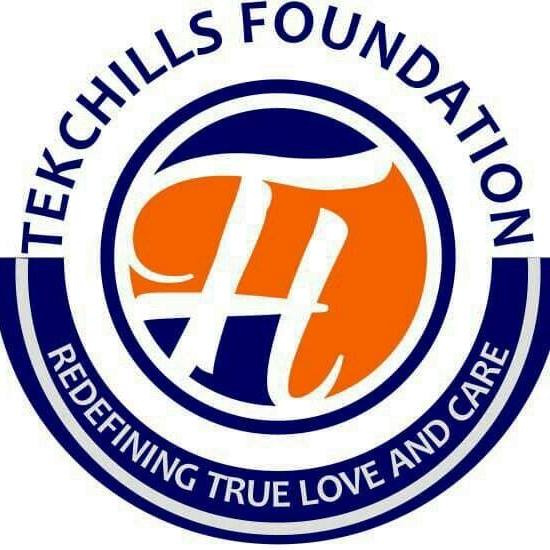 TEKCHILLS Foundation logo from September 2018: a circular seal with the words Redefining True Love and Care